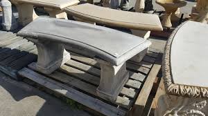 Browse and shop our large selection of benches now! Plain Curved Concrete Bench Seat Pots N Pots