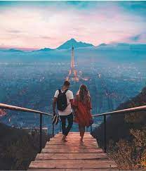 Couples Wanderess Love Dream Paris Instagram Pictures Romantic Honeymoon Destinations Travel Couple