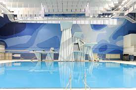 On tuesday, onlookers were shocked to see the formerly blue waters of the diving pool at the maria lenk aquatic center at the rio olympics turn a mysterious dark green. Dive Pool Tower Tpasc Toronto Pan Am Sports Centre