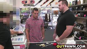 Handsome guy given money to fuck two homo pawn shop workers | xHamster