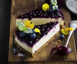 American Cheesecake Mit Heidelbeersauce Rezept Lebensmittel Essen Rezepte Heidelbeeren