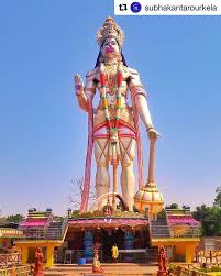 Jaihanuman Damanjodi Odisha Bhubaneswarbuzz Pic Courtesy Subhakantarourkela Parital Anjaneya Temple Is 2nd Tallest Statue O Jai Hanuman Anjaneya Hanuman