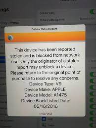 Device unlock tricks hints guides reviews promo codes easter eggs and more for android application. Purchased Ipad Air That Is Blacklisted Will I Get In Trouble Macrumors Forums