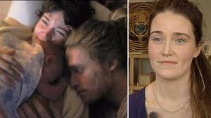 Sandra födde sina barn hemma