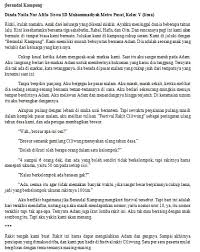 Contoh Cerita Pendek 500 Kata Menulis Indonesia