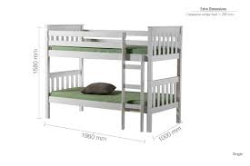 Discover more posts about bunkbed. Portland Bunk Bed In White Or Antique Pine Birlea