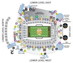 View The Heinz Field Seating Charts And Stadium Diagrams To