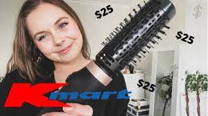 Kmart Rotating Hot Air Brush Kmart Blow Dryer Brush Blow Dry Brush Review Hair Styles By J Youtube