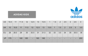 Thorough Adidas Junior Size Chart Cm Shoes Size Chart