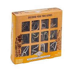 Waardering 5.00 op 5 gebaseerd op 1 klantbeoordeling. True Genius Ancient Metal Puzzle Set