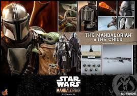 The Mandalorian And The Child Sixth Scale Collectible Set By Hot Toys Sideshow Collectibles Hot Toys Mandalorian Star Wars