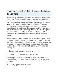 Unduh cheat bully bahasa inggris full trueffiles. 6 Ways Educators Can Prevent Bullying In Schools Bullying Teachers