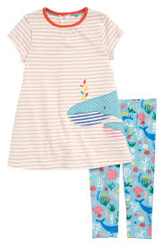 Mini Boden Jersey Dress Leggings Set Baby Girls Nordstrom Rack