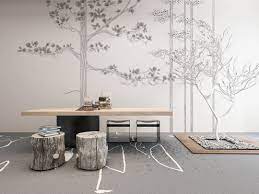 新中式墙画wallpaper decoration and furniture home decor dining nook
