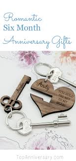 Personalized with your names and anniversary date, it's a romantic gift that's sure to impress. Romantic Six Month Anniversary Gifts