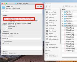 How To Get The Size Of A File Or Folder In Mac Os | Osxdaily