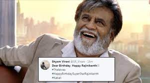 Rajinikanth S Birthday Twitterati Come Up With Hilarious Wishes For Their Beloved Superstar Trending News The Indian Express
