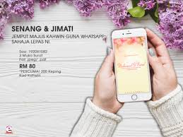 Kami juga menyediakan kad jemputan bagi majlis doa selamat, aqiqah atau tahlil yang juga memiliki fungsi yang sama seperti kad kahwin digital. Pakej E Kad Kahwin V 1 E Kad Kahwin