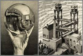 Choose your favorite escher designs and purchase them as wall art, home decor, phone cases, tote bags, and more! A New Film Presents M C Escher In His Own Words The Village Voice