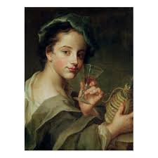 Woman With A Glass Of Wine Postcard Zazzle Com In 2020 Wine Art Oil On Canvas Art