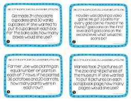 Welcome to our multiplication word problem worksheets for 3rd grade. 3rd Grade Two Step Word Problems With Multiplication And Division Task Cards The Teacher Next Door