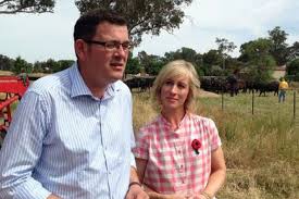 Daniel michael andrews is an australian labor party politician who has been premier of victoria since december 2014 and leader of the labor. Daniel Andrews With Wife Catherine Andrews On His Father S Farm At Wangaratta Abc News Australian Broadcasting Corporation