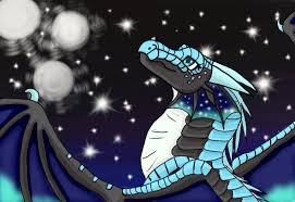 This Is My Oc Stargazer Star She Is A Rain Night Icewing Hybrid She Can Read Mind Foretell The Future An Wings Of Fire Dragons Fire Drawing Wings Of Fire