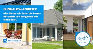 Wer den innenausbau selbst übernimmt, aber ansonsten die bauplanung gerne dem hausanbieter überlässt, der ist bei dem ausbauhaus an der richtigen adresse. Bungalow Anbieter In Der Ubersicht Musterhaus Net