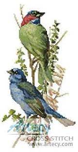 Browse by theme and level to find the design of your dreams! Finch And Blue Bird Cross Stitch Pattern By Tereena Clarke Crosstitch Com
