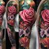 Simple but cool full sleeve tattoo design. 1