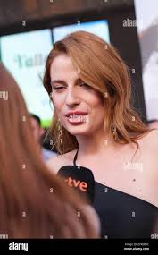 The actress Rocío Suárez de Puga during the photocall premier of the TV  series VALLE SALVAJE in Madrid September 17, 2024 Spain Stock Photo