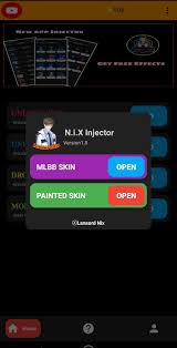 Finally, you can own any skin or other material with a single click only. Nix Injector 1 34 Download For Android Apk Free