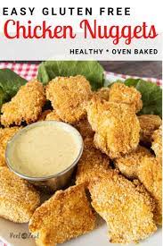 Gluten Free Chicken Nuggets Recipe Gluten Free Chicken Nuggets Yummy Chicken Recipes Kids Lunch Recipes