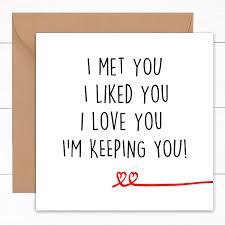 You can quickly and easily put together this gift with items that you already have in your house. Wedding Anniversary Card Cute Funny Card For Wife Husband Girlfriend Boyfriend Her Her Handmade Partner Gay Lgbt Gift 15 X 15 Cm Amazon De Stationery Office Supplies