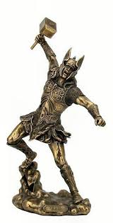 Thor Style Bronze Mythologie Nordique Viking Mythologie Nordique Thor Thor Mythologie