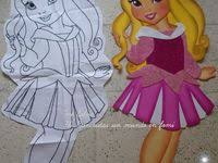 Princesa Aurora Baby Princesa Aurora Princesas Foami Moldes