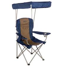 Maybe you would like to learn more about one of these? Kamp Rite Folding Camp Chair W Shade Canopy Cupholders Navy Tan Target