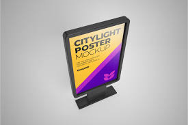 Citylight Digital Poster Mockup In 2020 Poster Mockup Outdoor Advertising Mockup Outdoor Advertising