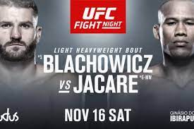 Fight card, odds, start time, stream a heavyweight clash tops saturday's card from the ufc apex in las vegas Latest Ufc Fight Night 164 Fight Card Rumors For Blachowicz Vs Souza On Espn On Nov 16 In Sao Paulo Mmamania Com
