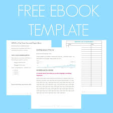 The Excellent Free Ebook Template Preformatted Word Document Writing With Microsoft Word Table Of Contents Template Digita In 2020 Ebook Template Free Ebooks Words