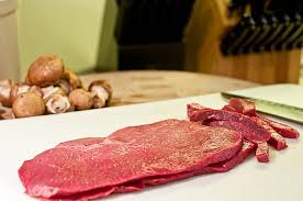 How long does it take to cook thin sliced steak? Spicy Creamed Steak Cooking Add A Pinch Robyn Stone