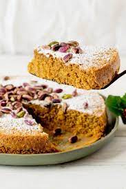 Without Much Prompting Maria Luca Caudullo Whose In Laws Founded The Bronte Pistachio Company Antonino Pistachio Recipes Pistachio Cake Pistachio Cake Recipe