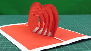 Es stehen 55720 herz basteln auf etsy. 3d Valentinskarte Basteln Anleitung Dekoking Diy