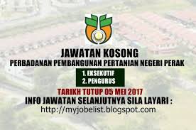 There are 1571 jawatan kosong at perak collected by jawatan kini. Jawatan Kosong Terkini Di Pppnp 05 Mei 2017 Jawatan Kosong Kerajaan Terkini Di Pembangunan Perbadanan Pertanian Negeri Perak Pppnp Mei 2017 Jawatan Koson