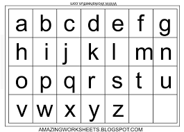 34 expository upper and lowercase letter chart