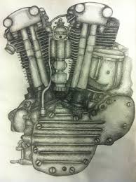1938 Harley Knucklehead Motor Harley Knucklehead Harley Davidson Engines Motorcycle Harley