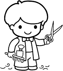 💇‍♀️ our beloved stylist abigail skakandy is thanking her clientele by offering 25% off any cut or color service today only! Hairdresser Jobs Printable Coloring Pages