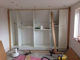 Fully Functional Ikea Fitted Wardrobe For Sloping Ceiling Ikea Hackers Build A Closet Ikea Fitted Wardrobes Wall Closet