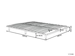 Maybe you would like to learn more about one of these? Sommier Avec Pieds 140 X 200 Cm 48 Lattes Basic Beliani Fr