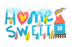Check spelling or type a new query. Illustrated Cartoon Kids Sign Home Sweet Home Lettering Design Royalty Free Cliparts Vectors And Stock Illustration Image 122689076